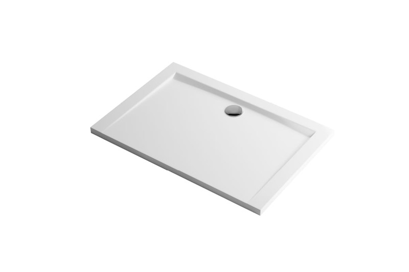 120 x 80 cm Excellent Forma Biały Prostokątny