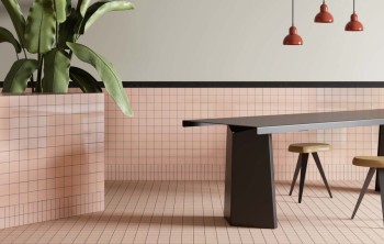 15 X 15 CM MUTINA DIN Rose Mat