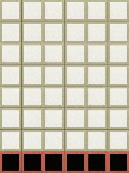 20,5 x 20,5 CM MUTINA Mattonelle Margherita Square Green Szkliwo