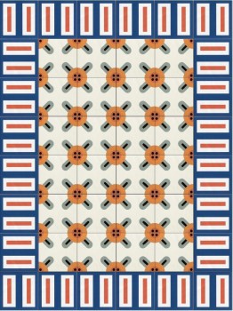 20,5 x 20,5 CM MUTINA Mattonelle Margherita Square Double Red Szkliwo 3.jpg