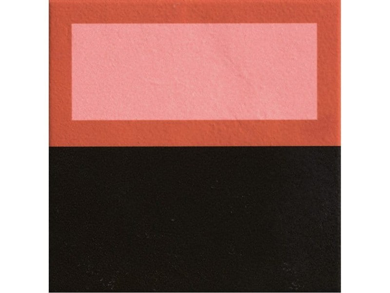 20,5 x 20,5 CM MUTINA Mattonelle Margherita Black Terracotta Szkliwo