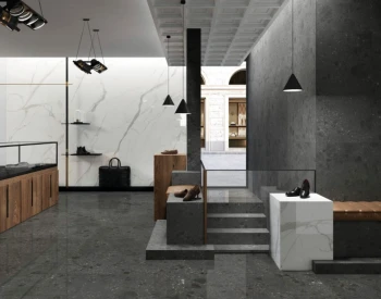 120 x 60 cm Ariostea Fragmenta Nero Ombrato Structured Płytka Ceramiczna Struktura