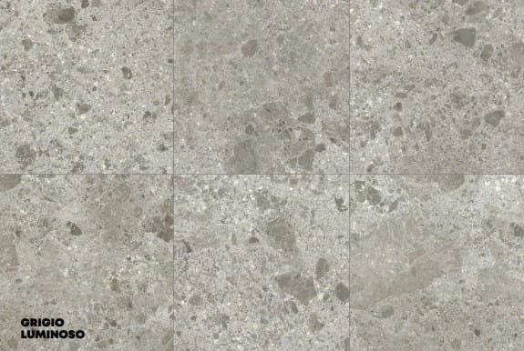 120 x 60 cm Ariostea Fragmenta Grigio Luminoso Structured Płytka Ceramiczna Struktura