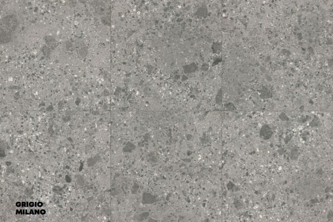 60 x 60 cm Ariostea Fragmenta Grigio Milano Płytka Ceramiczna Połysk