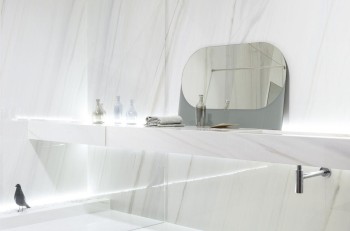 300 x 150 cm Ariostea Ultra Marmi Bianco Covelano Płytka Wielkoformatowa Połysk