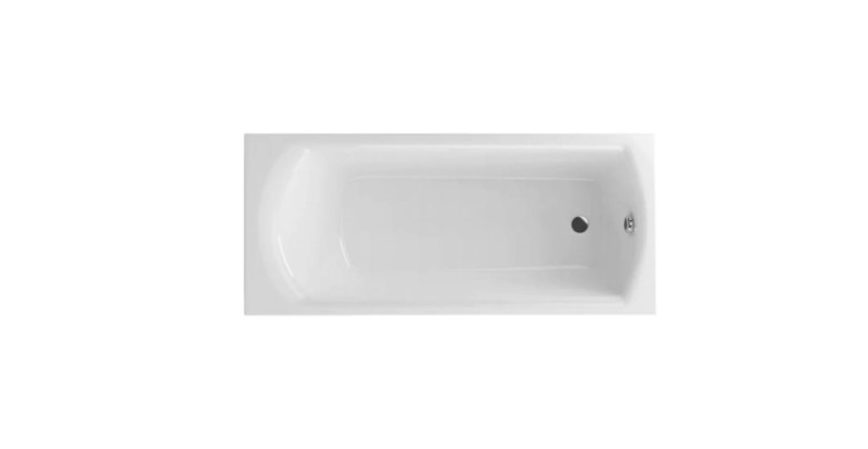 160 x 75 cm Excellent Lamia Slim Wanna Akrylowa Prostokątna