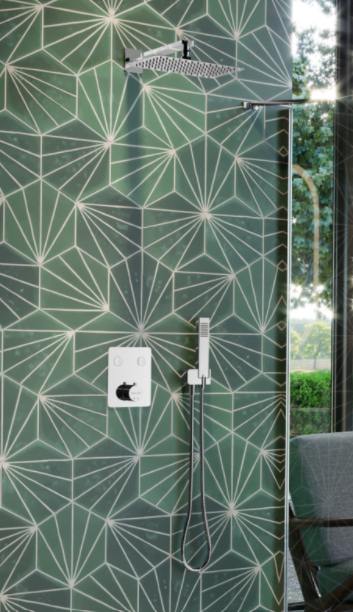 Zestaw prysznicowy podtynkowy Krotos Excellent 