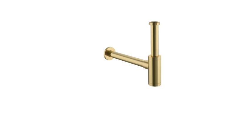 Excellent D54  Syfon Umywalkowy Butelkowy złoty połysk