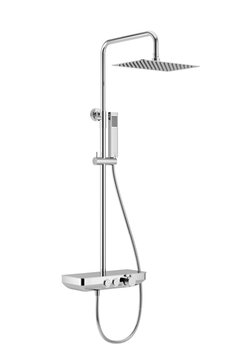 Excellent Krotos zestaw prysznicowy ścienny chrom 