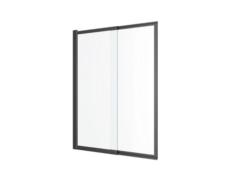 140 x 110 x 63 cm Excellent Liner Czarny Parawan Nawannowy Rozsuwany 