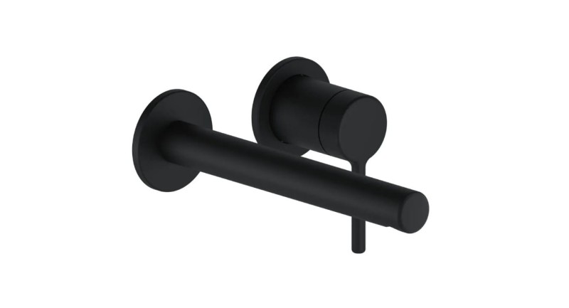 Excellent Pi Czarny Mat Bateria Umywalkowa Podtynkowa