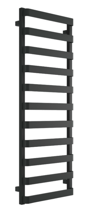 137 x 50 cm Excellent Meteor 137 Czarny Mat Grzejnik Łazienkowy