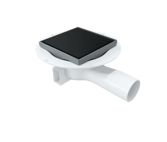 13 x 13 cm Excellent Torvi Czarny Odpływ Punktowy