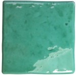 11 x 11 cm Wow Roots S Turques Płytka Ceramiczna Połysk