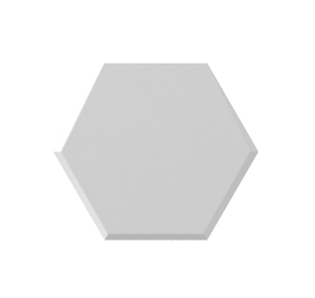 15 x 17,3 cm Wow Contract Mini Hexa Contract Ice White Matt Płytka Ceramiczna Matowa