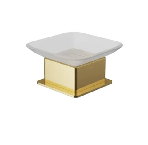 Excellent Riko Czarna Mydelniczka Szklana 