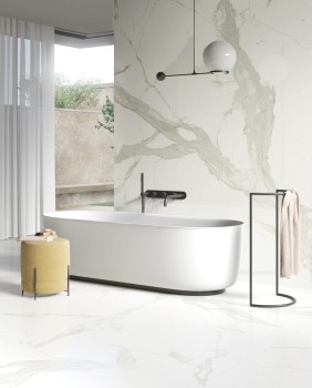 120 x 120 cm Ariostea Ultra Marmi Bianco Calacatta Płyta Wielkoformatowa Połysk