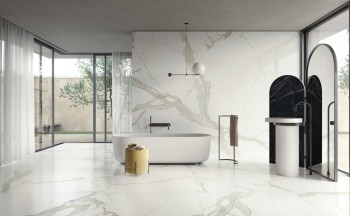120 x 120 cm Ariostea Ultra Marmi Bianco Calacatta Płyta Wielkoformatowa Matowa