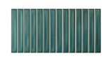 12,5 x 25 cm Wow Sweet Bars White Body Teal Płytka Ceramiczna Matowa 
