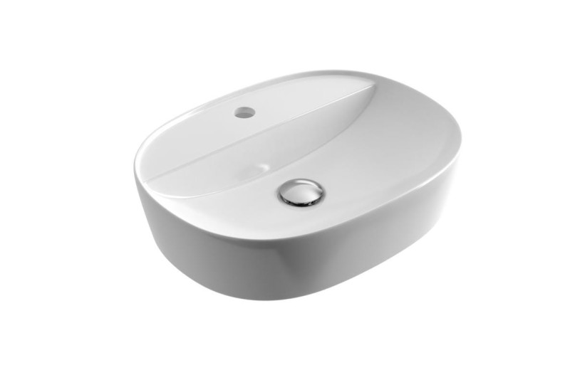  50,5 x 38 cm Excellent Ronity 50 S Umywalka Nablatowa