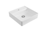 40 x 40 cm Excellent Rima 2.0 Umywalka Nablatowa Kwadratowa