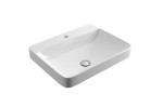  60 x 47,7 cm Excellent Holmi 59 Umywalka Nablatowa Prostokątna