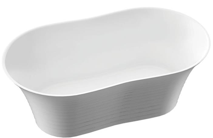 153,3 x 88,7 cm Cascada Wanna Wolnostojąca Marmorin Design P_W_013_03_1533