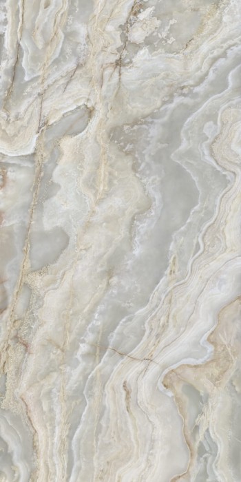 320 x 160 cm Ava Ceramica Onice Iride Argento