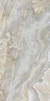 320 x 160 cm Ava Ceramica Onice Iride Argento 3