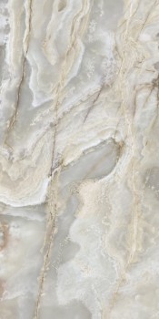 160 x 80 cm Ava Ceramica Onice Iride Argento
