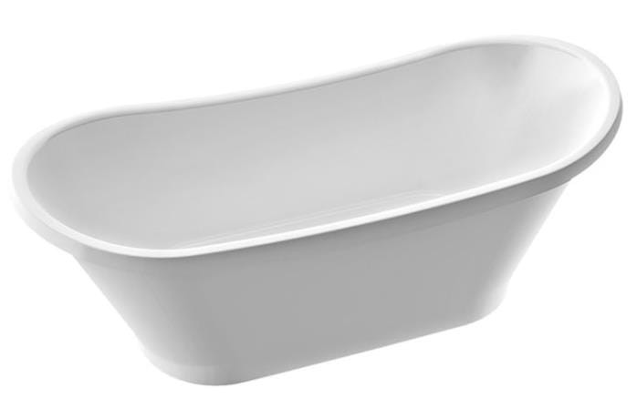 160,7 x 65,3 cm Pia Wanna Wolnostojąca Marmorin Design P_W_070_05_1607