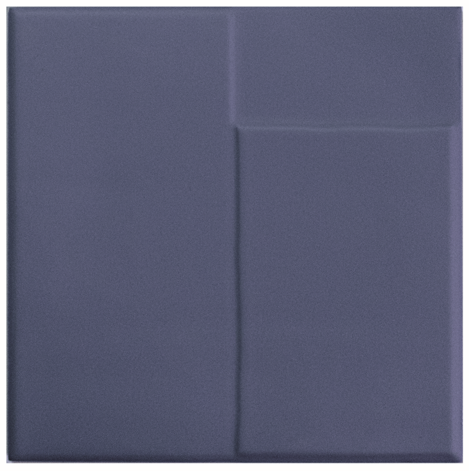 12,5 x 12,5 cm Wow Casbah Indigo Decor Mix Płytka Ceramiczna Matowa