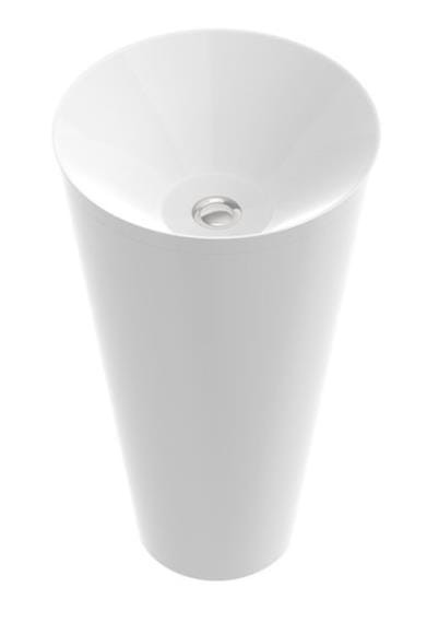 Spot S P_S_535_02_0460 Umywalka 46 x 46 x 85 cm  Wolnostojąca Marmorin Wyprzedaż ekspozycji 