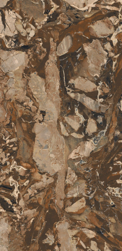 120x240 cm Florim Les Bijoux Jaspe Rouge Płytka Ceramiczna Połysk  