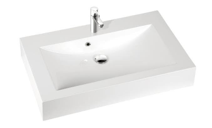 90x55 cm Ceto 90 Umywalka Meblowa-Nablatowa Marmorin Design P_U_015_03_0900