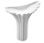 76,2x35,8 cm Flora Umywalka stojąco-przyścienna Marmorin Design P_S_033_01_0762