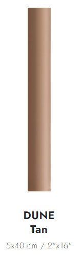 5 x 40 cm Wow FACES Dune Tan Płytka Ceramiczna Matowa 