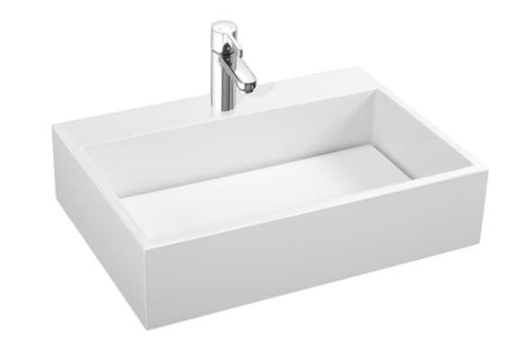 80x43 cm Modico 80 Umywalka Meblowa-Nablatowa Marmorin Design P_U_058_02_0800