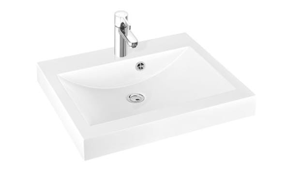 60x50 cm Moira Bis 60 Umywalka Meblowa-Wpuszczana W Blat Marmorin Design  P_U_059_01_0600