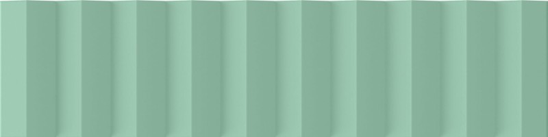 7,5 x 30 cm Wow TWIN PEAKS Up Celadon Green Płytka Ceramiczna Matowa
