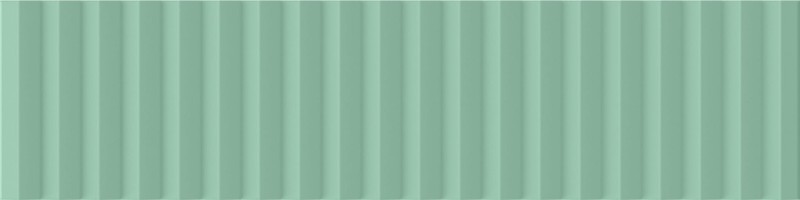 7,5 x 30 cm Wow TWIN PEAKS Med Celadon Green Płytka Ceramiczna Matowa