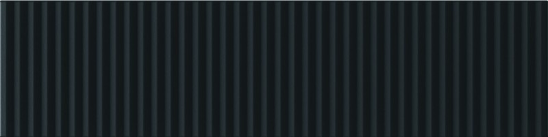 7,5 x 30 cm Wow TWIN PEAKS Low Nero Płytka Ceramiczna Matowa 