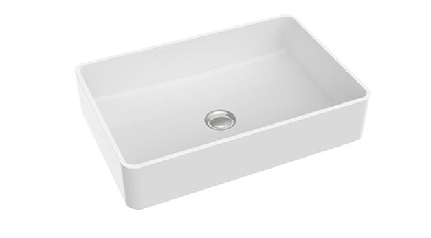 56,5 x 37,5 cm Tara Umywalka Nablatowa Marmorin Design P_U_608_01_0565