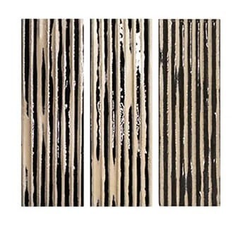 5 x 15 cm Wow CASABLANCA Comb Kohl Płytka Ceramiczna Połysk