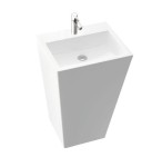 55x45 cm Tebe 55 S Umywalka Stojąco-Przyścienna Marmorin Design P_S_082_01_0550 