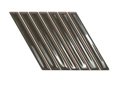 15 x 25,9 cm Wow Spike Bars A Ebony Płytka Ceramiczna Połysk