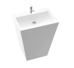 70x50 cm Tebe 70 S Umywalka Stojąco-Przyścienna Marmorin Design