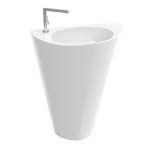 60x35 cm Zora S Marmorin Design Umywalka Stojąco-Przyścienna 