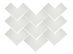 20 x 20 cm Wow Boho Elle White Matt Płytka Ceramiczna Matowa