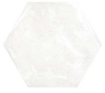 14x16 cm Wow Cottage Hexa White Płytka Ceramiczna Matowa